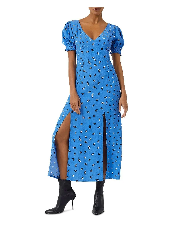 Women's Everyday Apparel Hollywood Glam Award - Show Style Womens Printed Eco Friendly Midi Dress