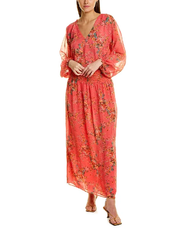 Plus-Size Women's Clothing Romantic Date - Night Ensemble Eywasouls Malibu Amber Maxi Dress