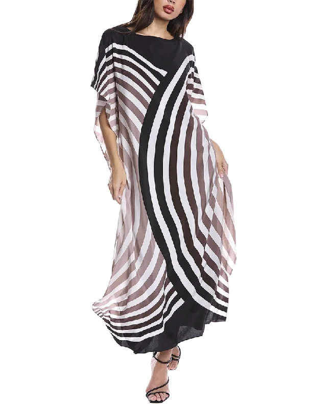 Fashionable Women's Casual Apparel Limited - Edition Drops Trina Turk Theodora Silk Maxi Dress