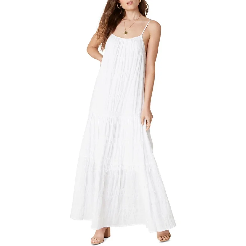 Women's Weekend Outfit Disco - Inspired Retro Dance Look Roman Holiday Womens A-Line Scoop Neck Maxi Dress