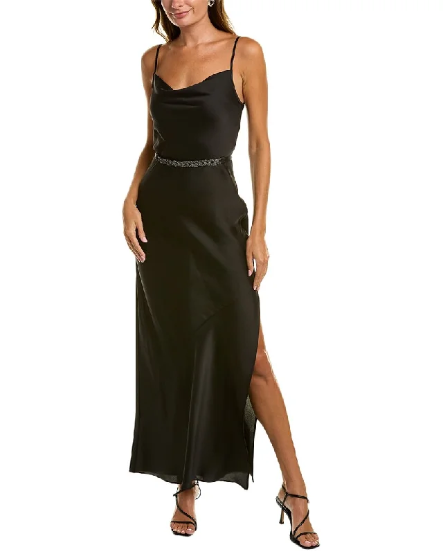 Formal Attire For Women Ethnic Cultural Event Wear Donna Karan Crystal Belted Maxi Dress