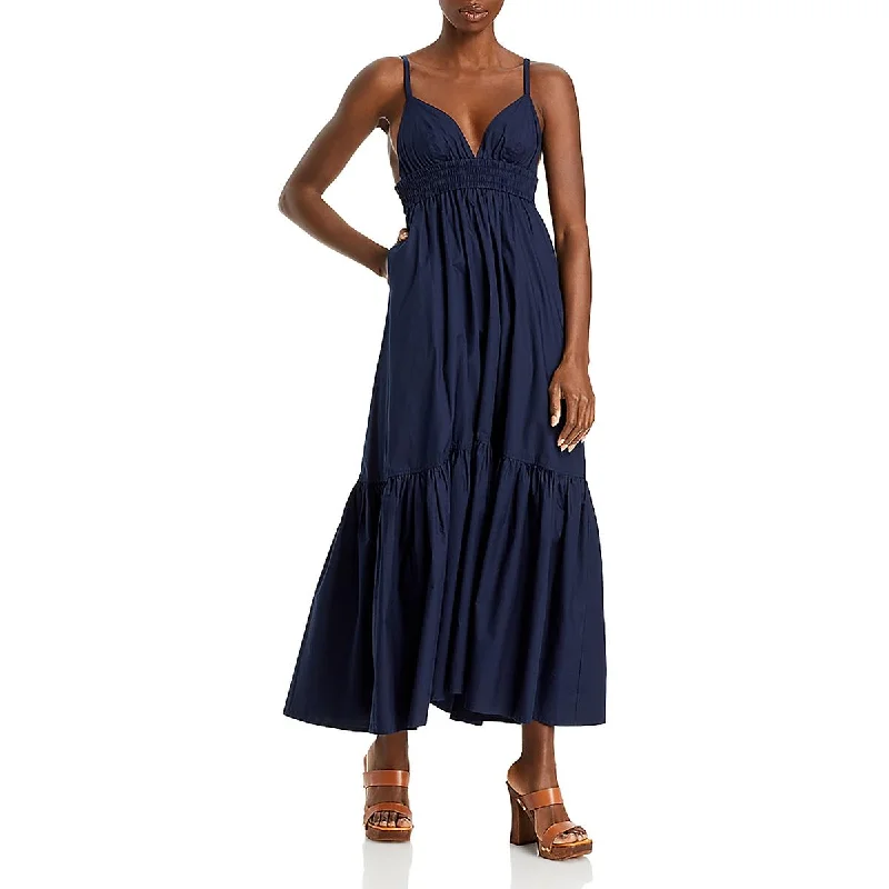 Affordable Luxury Women's Garments Grab Romantic Date - Night Styles Now Womens Open Back Adjustable Straps Maxi Dress