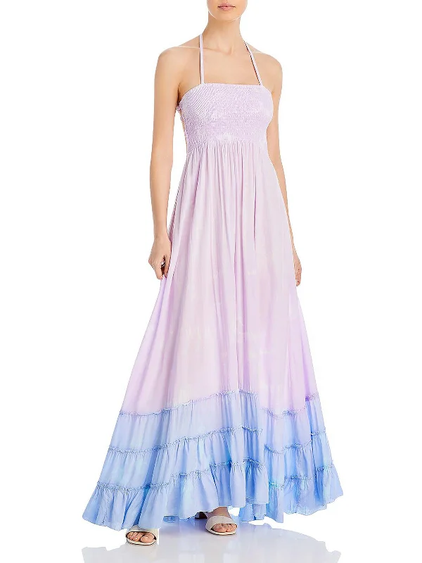 Women's Evening Wear Attire Weekend Special Belleni Womens Ombre Beachwear Maxi Dress