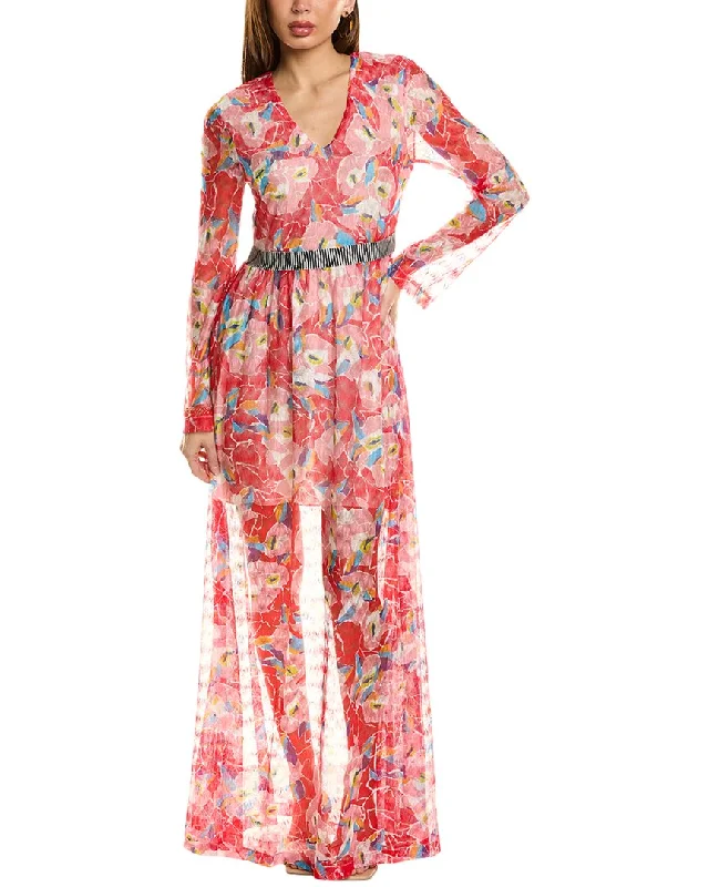 Women's Comfortable Garments Contemporary Elegance M Missoni Lace Maxi Dress