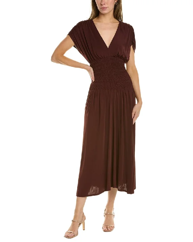 Women's Fashionable Attire For Work Feminine Soft - Hued Styles A.L.C. Demi Midi Dress