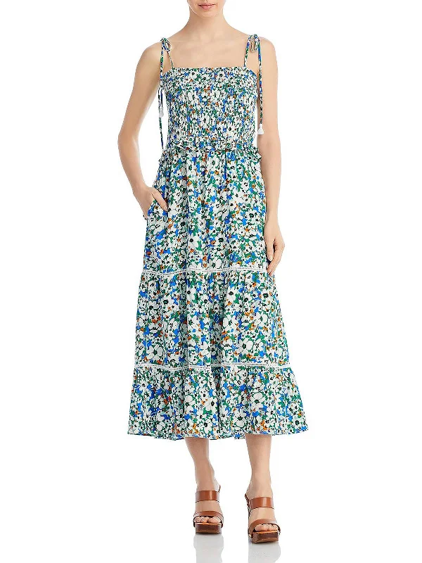 Women's Trendy Garments Beat the Heat in Tropical Styles Womens Printed Long Maxi Dress