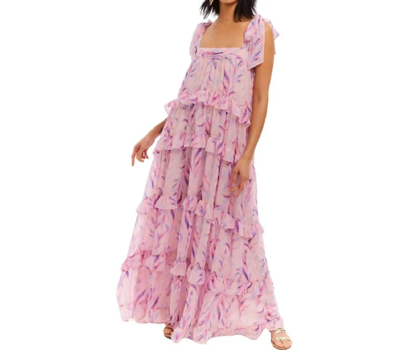 Women's Wardrobe Apparel Mid - Week Surprise Shelby Maxi Dress In Soft Tropical