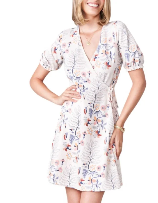 Women's Trendy Garments Save on Inspired Styles Bevin Wrap Dress Bellinger In Floral Branch