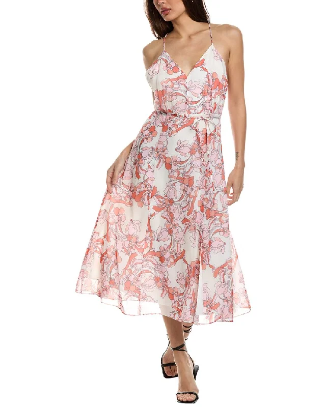 Women's Transitional Attire Feminine Charm Reiss Pippa Strappy Printed Maxi Dress