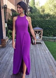 Women's Occasion Wear Clothing Halter Formal Dresses Long Dresses Custom Made Formal Evening Gowns  cg6752