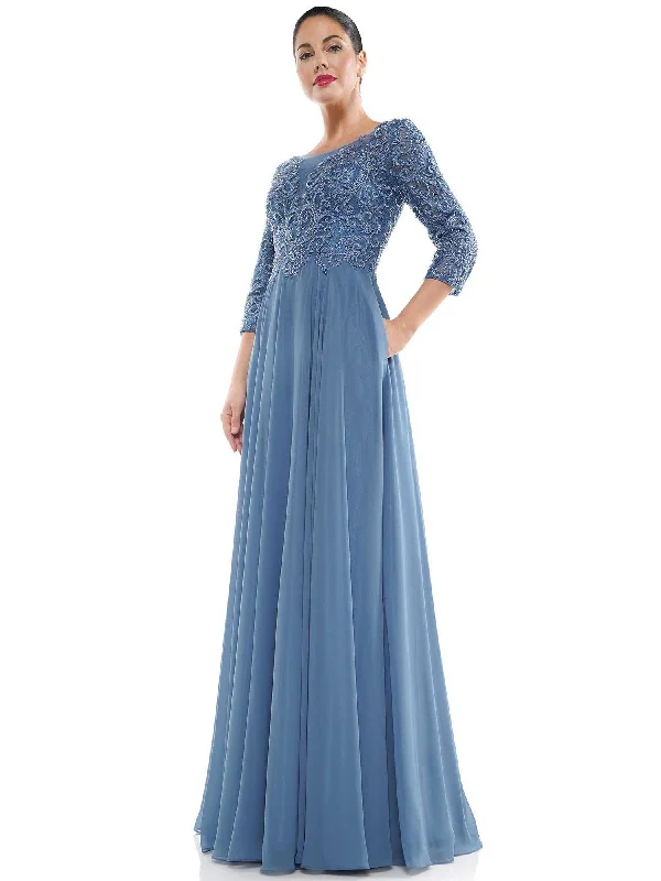 Charming Women's Clothes For Special Events Soft Textures Marsoni Mother of the Bride A Line Long Dress 1052