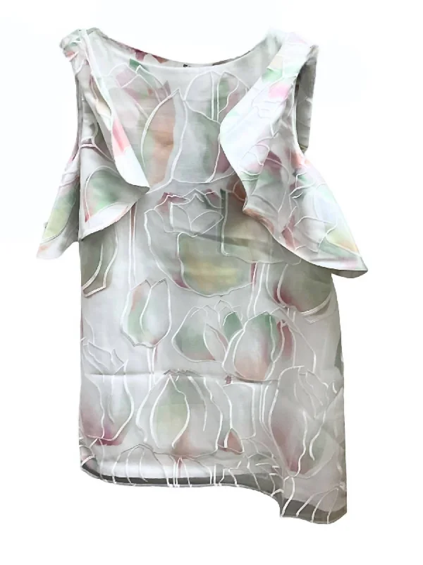 Women's Romantic Outfit Limited - Edition Drops Floral Dress In Tulip