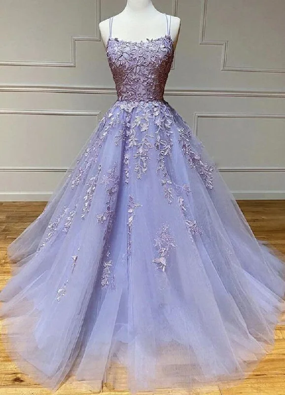 Women's Clothes For Outdoor Events Feminine Elegance Women Lace Prom Dresses Long Appliques Evening Gowns Formal Party Dress YPD520