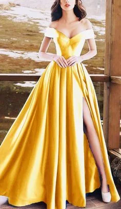 Women's Fashion-Forward Apparel Big Savings on Rustic Countryside Styles long satin prom dress   cg15152