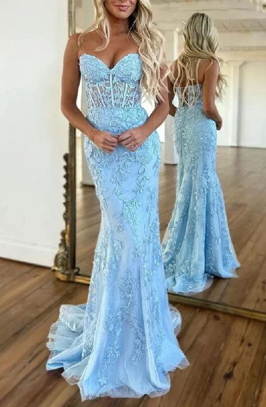 Women's Stylish Outdoor Outfit Buy More, Save More Women Mermaid Prom Dresses Long Appliques Evening Gowns Formal Party Dress YPD307